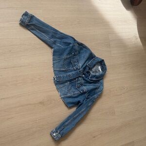 Topshop Blue Denim Jacket